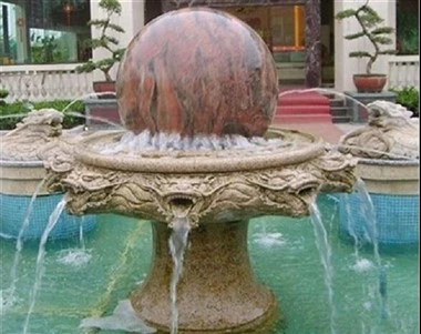 Ball-Wasserspiel-Brunnen