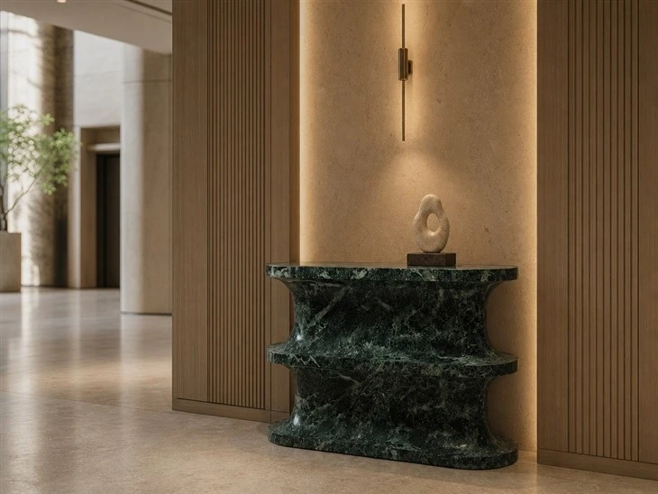 02_green-marble-console-table-hotel-lobby-corridor